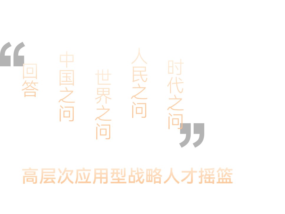 高层次应用型战略人才摇篮